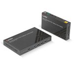 Lindy 38346 extensor audio/video Transmisor y receptor de señales AV Negro