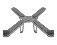 Celly SWMAGICSTANDX soporte para ordenador portátil Soporte para ordenador portátil y tableta Gris Oscuro 40,6 cm (16")