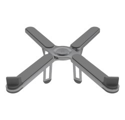 Celly SWMAGICSTANDX soporte para ordenador portátil Soporte para ordenador portátil y tableta Gris Oscuro 40,6 cm (16")