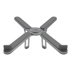 Celly SWMAGICSTANDX soporte para ordenador portátil Soporte para ordenador portátil y tableta Gris Oscuro 40,6 cm (16")