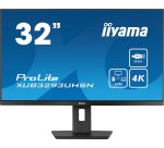 iiyama ProLite XUB3293UHSN-B5 computer monitor 80 cm (31.5") 3840 x 2160 Pixels 4K Ultra HD LCD Zwart
