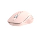 Nilox RATON DUAL WIRELESS 1600 DPI ROSA mouse Ufficio Bluetooth + USB Type-A Ottico