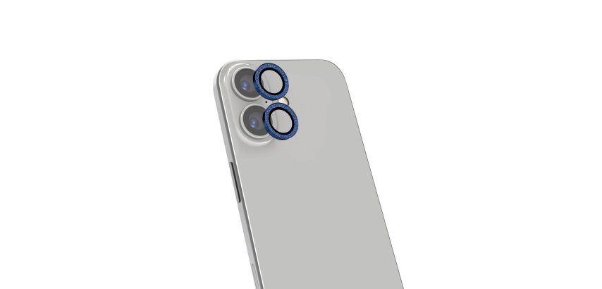 Celly COLGLICAM1150BL protezione per lo schermo e il retro dei telefoni cellulari Protezione per obiettivo della fotocamera Apple 2 pz