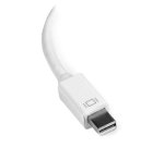StarTech.com Mini DisplayPort to HDMI Adapter - Active mDP to HDMI Video Converter - 4K 30Hz - Mini DP or Thunderbolt 1/2 Mac/PC to HDMI Monitor/TV/Display - mDP 1.2 to HDMI Adapter Dongle - White