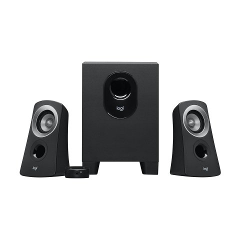 Logitech 980-000413 conjunto de altavoces 25 W PC/ordenador portátil Negro 2.1 canales 5 W