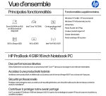 HP ProBook 4 G1iR Intel® Core™ i5 i5-1334U Ordinateur portable 40,6 cm (16") WUXGA 16 Go DDR5-SDRAM 512 Go SSD Wi-Fi 6E (802.11ax) Windows 11 Home Argent