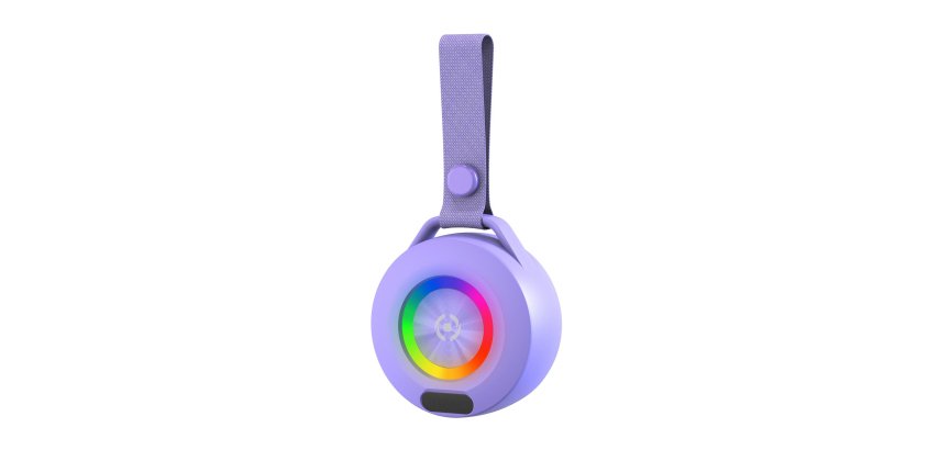 Celly LIGHTBEATVL altavoz portátil o de fiesta Altavoz monofónico portátil Violeta 5 W