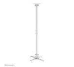 Neomounts CL25-550WH1 Soporte de techo para proyector - alt. 74,5-114,5 cm - fácil montaje - movimiento completo