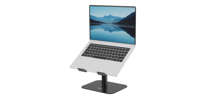 Support pc portable fellowes bureau alumia coloris noir
