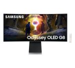Samsung G85SD écran plat de PC 86,4 cm (34") 3440 x 1440 pixels UltraWide Quad HD OLED Argent