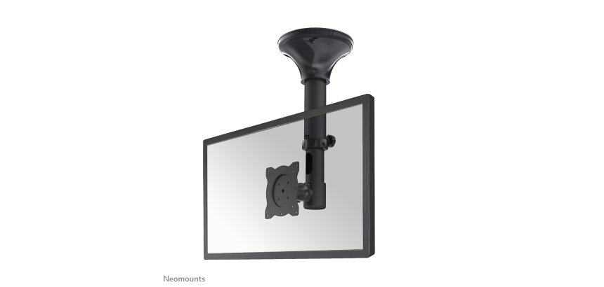 Neomounts FPMA-C025BLACK Support de plafond pour écran de 10-30" - h37-47 cm - inclinable