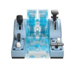 Thrustmaster TCA Quadrant Add-On Airbus Edition Blu Simulazione di Volo Analogico/Digitale PC