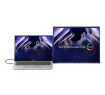 ASUS ZenScreen Fold OLED MQ17QH Monitor PC 43,9 cm (17.3") 2560 x 1920 Pixel Quad HD Argento