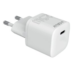 Celly UCTC1USBC25WWH cargador de dispositivo móvil Universal Blanco Corriente alterna Interior