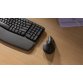 Logitech Lift Vertical Ergonomic Mouse - vertical mouse - Bluetooth, 2.4 GHz - graphite