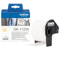 Brother DK-11234 printeretiket Wit Zelfklevend printerlabel