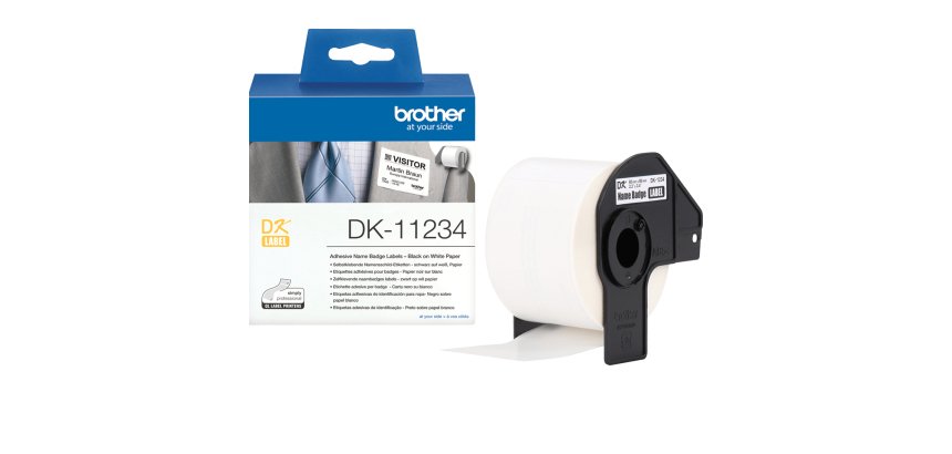 Brother DK-11234 printer label White Self-adhesive printer label