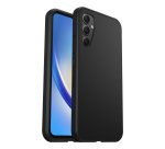 OtterBox React Série Coque pour Galaxy A34 5G, Antichoc, anti-chute, ultra-mince, protection fine, testé selon les normes militaires, Antimicrobien, Noir, livré sans emballage