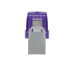 Kingston Technology DataTraveler 256 Go microDuo 3C 200 Mo/s dual USB-A + USB-C