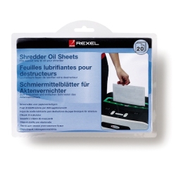 Rexel Shredder Oil Sheets (pack of 20)
