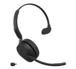 Jabra Evolve3 65 Kabelloses Headset Bügel Büro/Callcenter USB Typ-C Bluetooth Schwarz