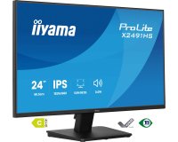 iiyama ProLite X2491HS-B1 computer monitor 60,5 cm (23.8") 1920 x 1080 Pixels Full HD LCD Zwart