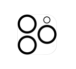 Celly CAMERALENS1025 protezione per lo schermo e il retro dei telefoni cellulari Protezione per obiettivo della fotocamera Apple 1 pz