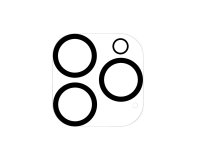 Celly CAMERALENS1025 protezione per lo schermo e il retro dei telefoni cellulari Protezione per obiettivo della fotocamera Apple 1 pz