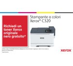 Xerox C320 A4 33 ppm Stampante fronte/retro wireless PS3 PCL5e/6 2 vassoi Totale 251 fogli