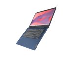 Lenovo IdeaPad IP Slim 3 Chrome 14M868 MediaTek Kompanio 520 Chromebook 35,6 cm (14") Full HD 4 Go LPDDR4x-SDRAM 64 Go eMMC Wi-Fi 6 (802.11ax) ChromeOS Bleu Français