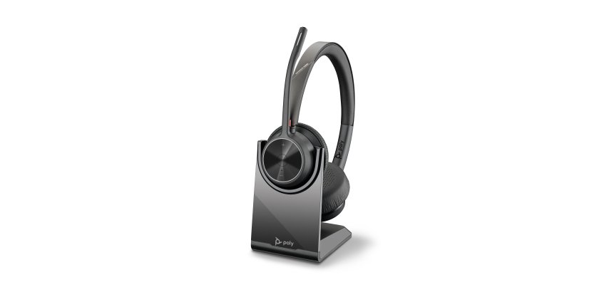HP Poly Micro-casque Poly Voyager 4320 USB-C + dongle BT700 + base de chargement