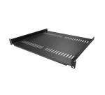 StarTech.com Lot de 2 Étagère 1U pour Rack Serveur, Étagère Cantilever Universelle Ventilée pour Montage en Rack, pour Rack/Armoire 19", Acier Robuste, Capacité de 20kg, Plateau de 40cm de Profondeur