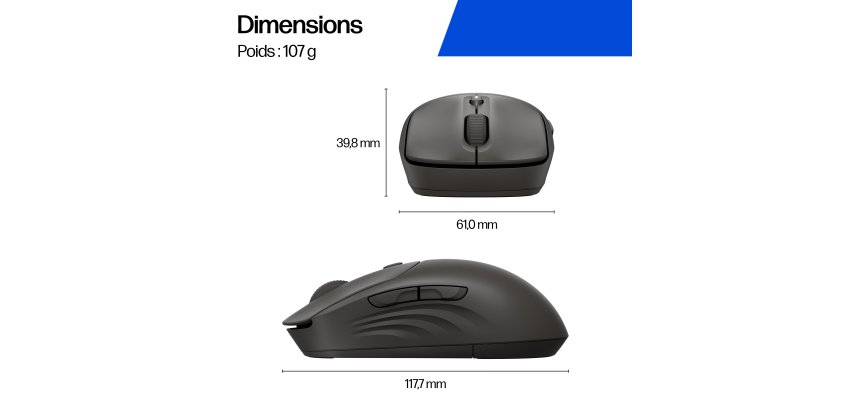 HP 405 Quiet Wireless Mouse