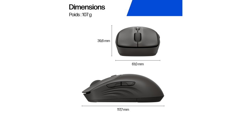 HP 405 Quiet Wireless Mouse