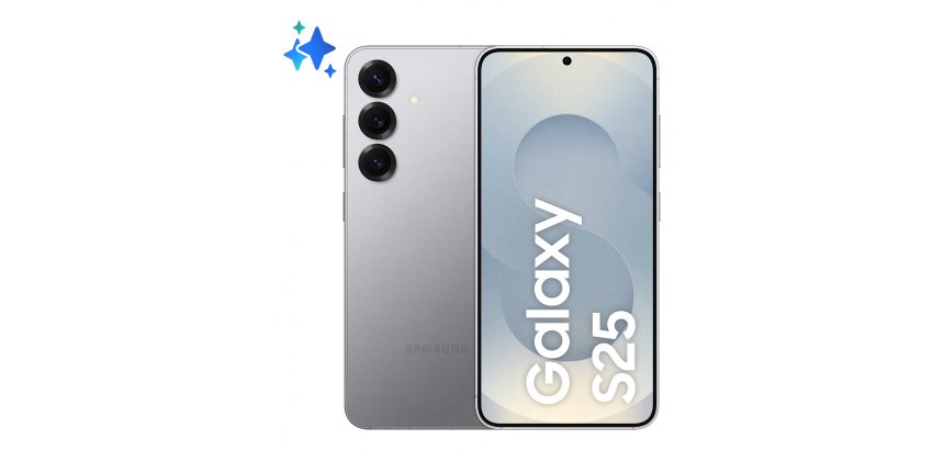 Samsung Galaxy S25 15,8 cm (6.2") Double SIM Android 15 5G USB Type-C 12 Go 128 Go 4000 mAh Argent