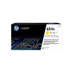 HP 654A Yellow Original LaserJet Toner Cartridge