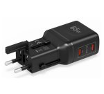 Celly MULTIPLUGSL65W mobile device charger Headphones, Smartphone, Tablet Black AC Fast charging Indoor
