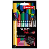 Feutre Pen 68 MAX, étui de 6 ARTY
