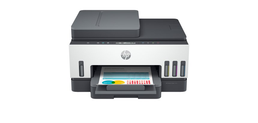 HP Smart Tank 7305 Inalámbrico All-in-One Color Impresora, Impresión a doble cara; Copiadora y escáner