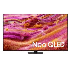 Samsung Neo QLED AI TV 55" QE55QN90FATXZT 4K Mini LED, Processore NQ4 AI Gen3, 4K AI Upscaling Pro, Motion Xcelerator 165Hz, Quantum HDR+, Dolby Atmos & OTS+, NeoSlim Design, Vision AI Smart TV, 2025