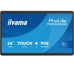 iiyama TW2424AS-B3P Écran d'affichage dynamique Écran plat interactif 60,5 cm (23.8") Wifi 450 cd/m² Full HD Noir Écran tactile Intégré dans le processeur Android 24/7
