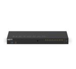 NETGEAR GSM4212UX Géré L2/L3 Gigabit Ethernet (10/100/1000) Connexion Ethernet, supportant l'alimentation via ce port (PoE) 1U Noir