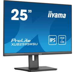 iiyama ProLite XUB2595WSU-B5 écran plat de PC 63,5 cm (25") 1920 x 1200 pixels WUXGA LED Noir