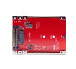 StarTech.com Adaptador M.2 a U.3 para SSDs M.2 NVMe - Conversor Adaptador de Host de Unidad M.2 PCIe a U.3 de 2,5 (SFF-TA-1001) - Cumple con TAA