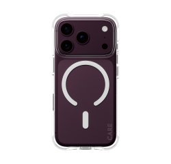 PanzerGlass CARE™ by ® Samba Case Transparent m. Weiß MagSafe iPhone 2026 Pro | 17 Pro Schutzhülle für Mobiltelefone Hülle