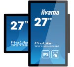 iiyama ProLite TF2738MSC-B2 écran plat de PC 68,6 cm (27") 1920 x 1080 pixels Full HD LED Écran tactile Multi-utilisateur Noir