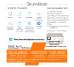 HP ENVY Inspire 7220e Inalámbrico All-in-One Color Impresora, Instant Ink; Fotocopiadora, escáner