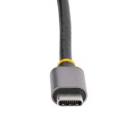 StarTech.com Adaptador Multipuertos USB C, de Vídeo HDMI de 4K y 60Hz, Hub USB-A 3.2 de 3 Puertos de 5Gbps, Entrega de Alimentación PD de 100W, GbE, Docking Station de Viajes