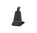 Yealink WH63 E2 Teams Auricolare Wireless A clip Ufficio Nero
