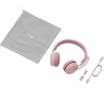Logitech Zone Wireless 2 Casque Avec fil &sans fil Arceau Bureau/Centre d'appels USB Type-C Bluetooth Rose